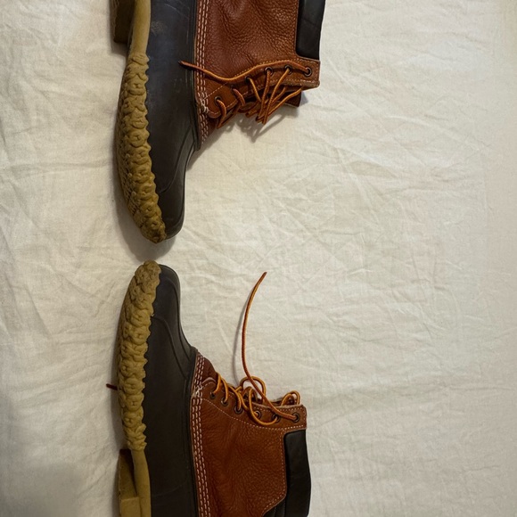 L.L. Bean Brown and Black Rain & Snow Boots